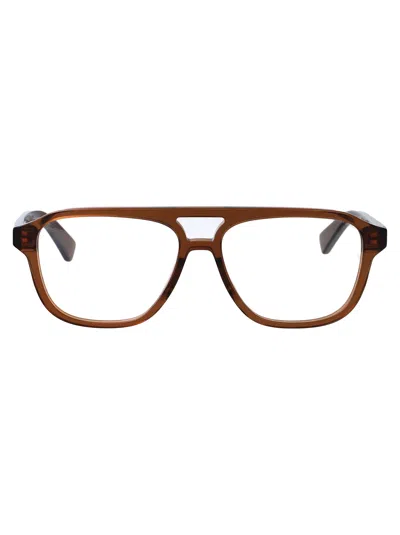 Bottega Veneta Bv1294o Brown Acetate Eyeglasses