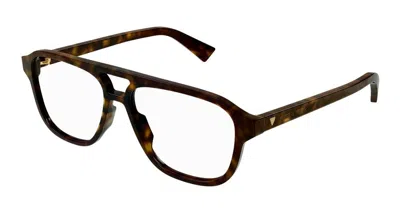 Bottega Veneta Bv1294o Eyeglasses In Havana
