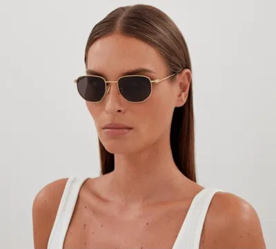 Pre-owned Bottega Veneta Bv1301s 002 Gold Brown Split Panthos Unisex Sunglasses