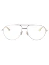 Bottega Veneta Bv1302o Glasses In Silver
