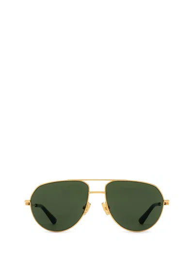 Bottega Veneta Bv1302s Gold Sunglasses