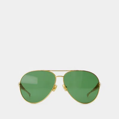 Bottega Veneta Bv1305s Sunglasses In Gold