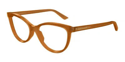 Bottega Veneta Bv1313o Women's Glasses, , Size 55 In Brown