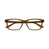 Bottega Veneta Eyeglasses In Brown-brown-transparent