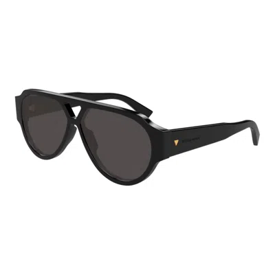 Bottega Veneta Bv1318s-001 Black-black-grey