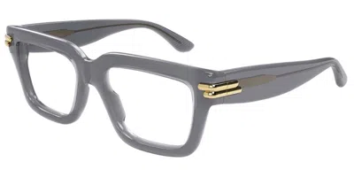 Bottega Veneta Bv1324o Men's Glasses, , Size 53 In Gray