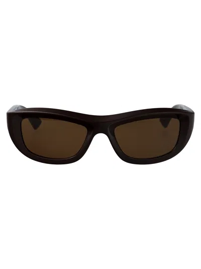 Bottega Veneta Bv1326s Sunglasses In Brown-brown-brown