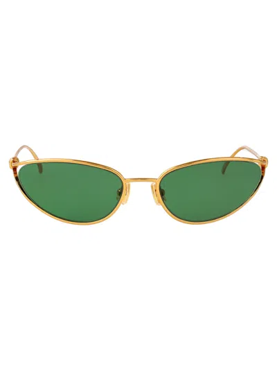 Bottega Veneta Bv1330s Sunglasses In Neutral