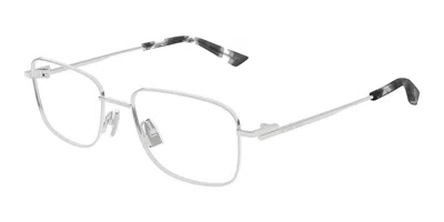 Bottega Veneta Bv1333o Asian Fit Men's Glasses, , Size 53 In Metallic