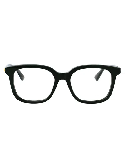 Bottega Veneta Black Acetate Optical Glasses