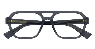 Bottega Veneta Bv1336oa-003 - Grey Rx / Asian Fit Glasses In Black