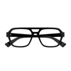 Bottega Veneta Bv1336oa Linea New Classic 002 Havana Trasprent Glasses In Black