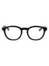 Bottega Veneta Bv1339ok Glasses In Brown-brown-transparent