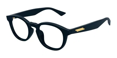 Bottega Veneta Bv1339ok 004 Men's Glasses  Size 50 - Free Lenses - Blue Light Block Available In Neutral