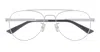 Bottega Veneta Bv1340ok-002 - Silver Rx / Asian Fit Glasses