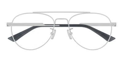 Bottega Veneta Bv1340ok-002 - Silver Rx / Asian Fit Glasses