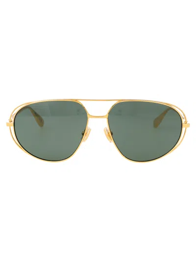 Bottega Veneta Bv1344s Sunglasses In Green