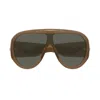 Bottega Veneta Bv1345s005-brown-brown-grey In Brown
