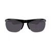 Bottega Veneta Speed Rectangular Sunglasses In Black