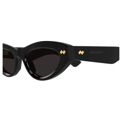 Bottega Veneta Bv1350s-001black-black-grey In Multi