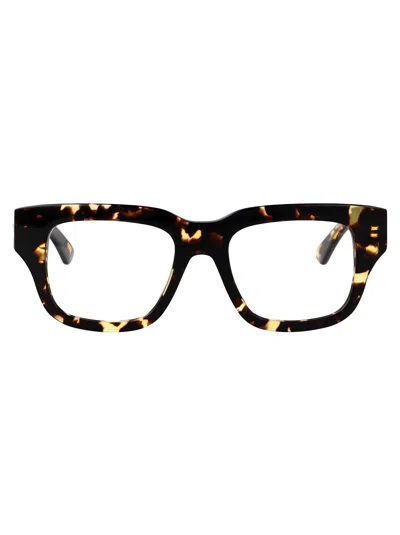Bottega Veneta Bv1361o Glasses In Havana-havana-transparent