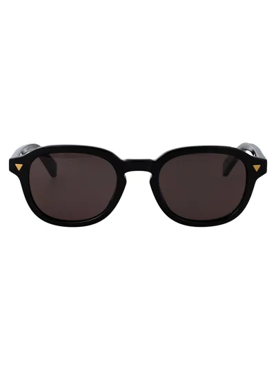 Bottega Veneta Bv1364s Sunglasses In Black-black-grey