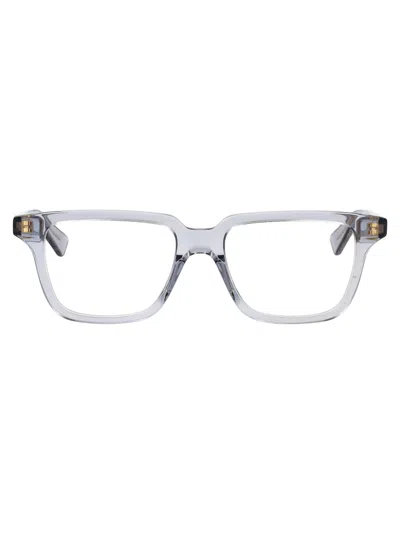 Bottega Veneta Bv1365o Glasses In Light-blue-light-blue-transparent