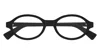 Bottega Veneta Bv1367o Linea Triangle Eyeglasses In Black