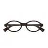 Bottega Veneta Bv1367o Linea Triangle 002 Havana Glasses In Brown