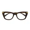 Bottega Veneta Bv1370o Linea Ribbon Eyeglasses In Black