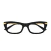 Bottega Veneta Bv1371o Linea Ribbon 002 Havana Gold Glasses