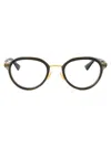 Bottega Veneta Bv1375o Glasses In Black