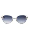 Bottega Veneta Bv1379s Sunglasses In Blue