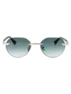 Bottega Veneta Bv1379s Sunglasses In Blue