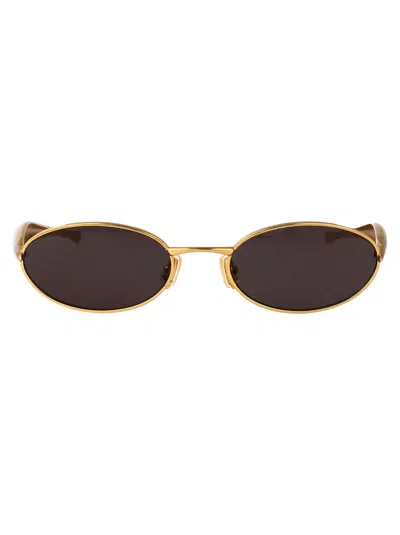 Bottega Veneta Bv1386s Sunglasses In Gold