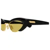 Bottega Veneta Bv1387s001-black-black-yellow