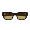 Bottega Veneta Bv1393s Linea Ribbon Sunglasses In Black