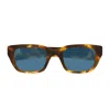 Bottega Veneta Bv1393s Linea Ribbon Sunglasses In Brown