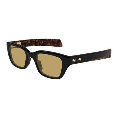Bottega Veneta Bv1393s009 Black Black Green In Brown