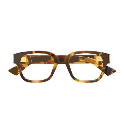 Bottega Veneta Bv1403o Linea Intrecciato 006 Havana Glasses In Brown