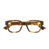 Bottega Veneta Bv1403o Linea Intrecciato Eyeglasses In Brown