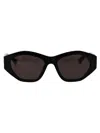 Bottega Veneta Geometrical Sunglasses Bv1408 S 001 In Black