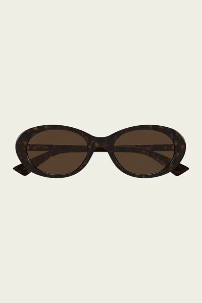 Bottega Veneta Bv1415sk-002 Havana Brown