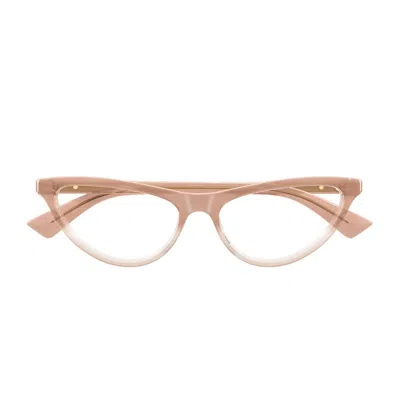 Bottega Veneta Bv1416o Linea Ribbon Eyeglasses In Brown