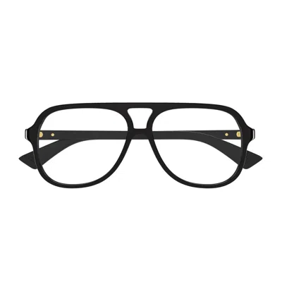 Bottega Veneta Bv1417o Linea Ribbon Eyeglasses In Black