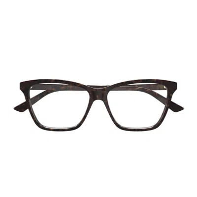 Bottega Veneta Bv1421o Linea Logo Eyeglasses In Brown