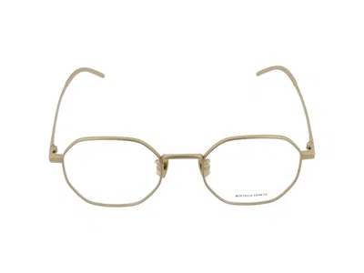 Bottega Veneta Bv1423oa Eyeglasses In Gold