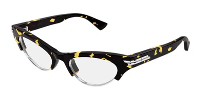 Bottega Veneta Bv1431s 010 Women's Glasses Tortoiseshell Size 52 - Free Lenses - Blue Light Block Available In Black
