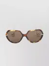 Bottega Veneta Bv1436s Round Frame Sunglasses In Gold