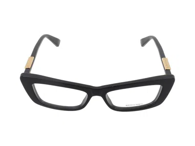 Bottega Veneta Bv1449o Eyeglasses In Black